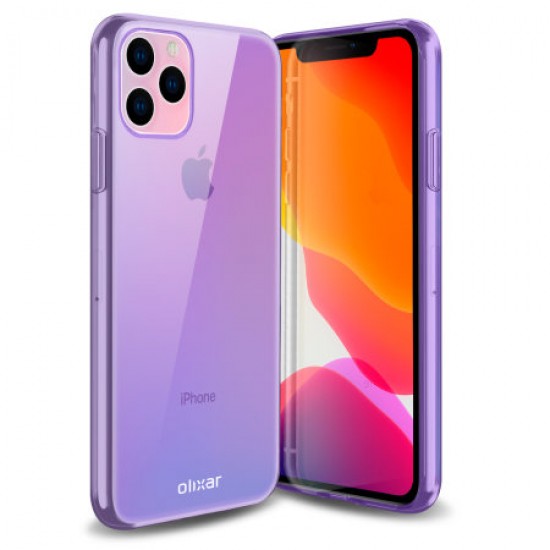 Olixar Soft Silicone iPhone 11 Pro Max Case - Lilac - Mobile Fun