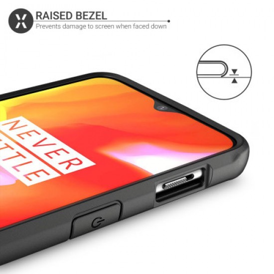 Olixar NovaShield OnePlus 7 Bumper Case - Black Olixar NovaShield OnePlus 7 Bumper Case - Black