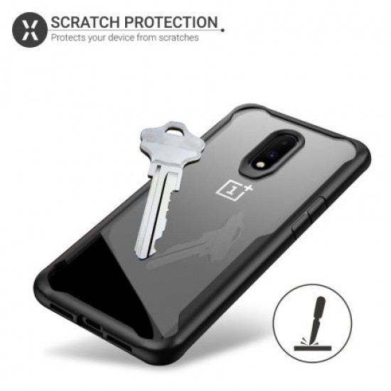 Olixar NovaShield OnePlus 7 Bumper Case - Black Olixar NovaShield OnePlus 7 Bumper Case - Black