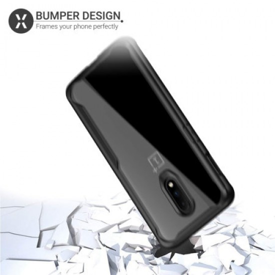 Olixar NovaShield OnePlus 7 Bumper Case - Black Olixar NovaShield OnePlus 7 Bumper Case - Black