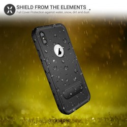 Olixar Terra 360 iPhone XS Max Protective Case - Black