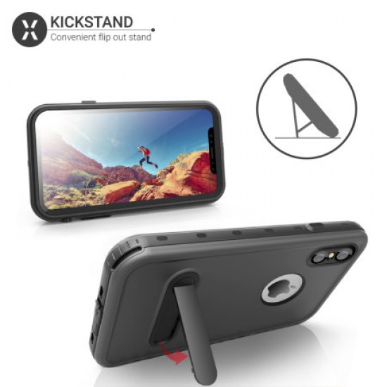 Olixar Terra 360 iPhone XS Max Protective Case - Black
