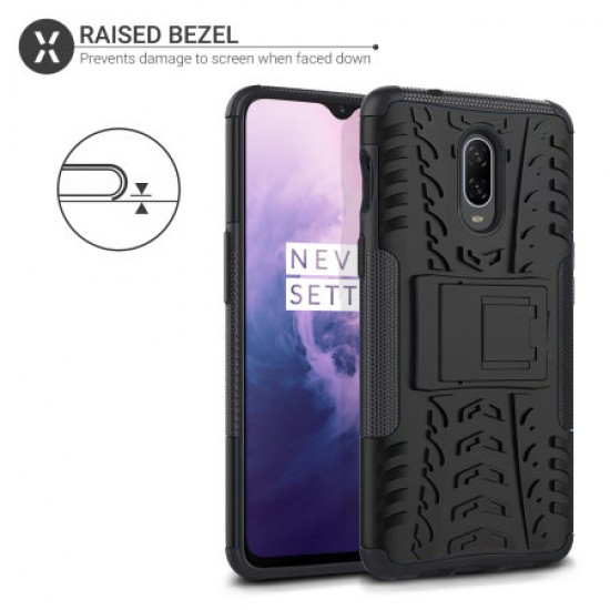 Olixar ArmourDillo OnePlus 7 Protective Case - Black