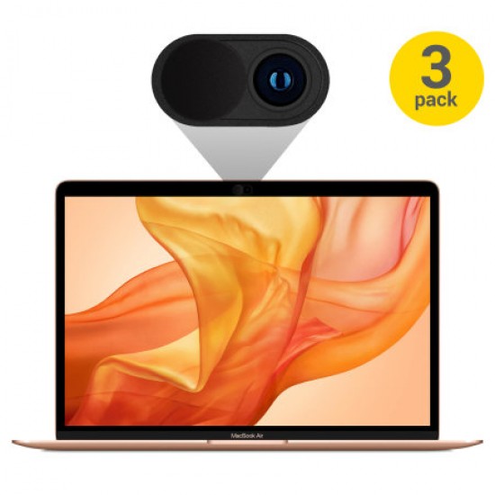 Olixar Anti-Hack Webcam Cover for MacBook Air - 3 Pack