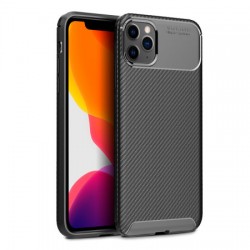 Olixar Carbon Fibre iPhone 11 Pro Max Case - Black