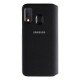 Official Samsung Galaxy A20e Wallet Flip Cover Case - Black