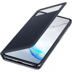 Official Samsung Galaxy Note 10 Lite S-View Flip Cover Case - Black