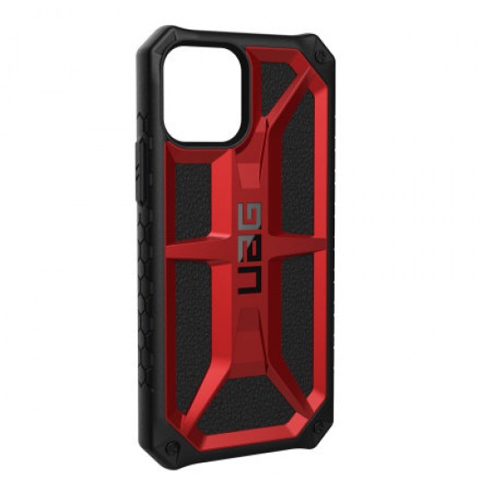 UAG Monarch iPhone 12 Tough Case - Crimson