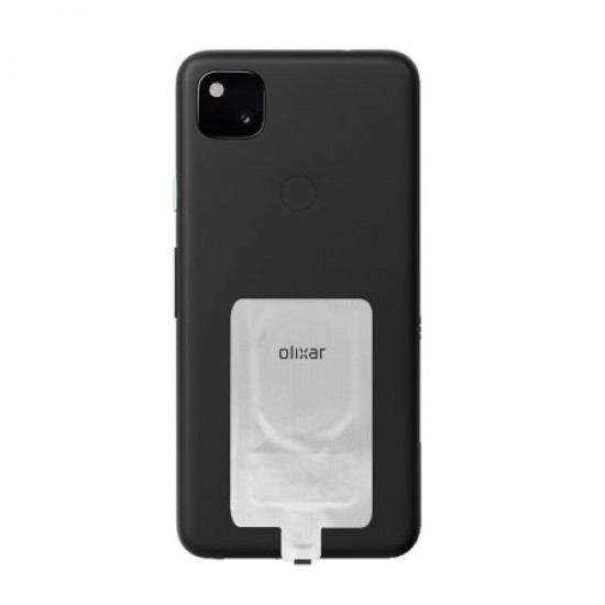 Olixar Google Pixel 4a Thin USB-C Wireless Charging Adapter - Silver