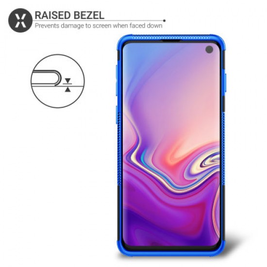 Olixar ArmourDillo Samsung Galaxy S10 Protective Case - Blue