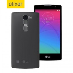 Olixar FlexiShield LG Spirit Gel Case - Smoke Black