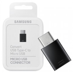 Official Samsung Galaxy S8 Micro USB to USB-C Adapter - Black