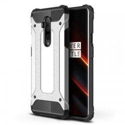Olixar Delta Armour Oneplus 7T Pro 5G McLaren Protective Case - Silver