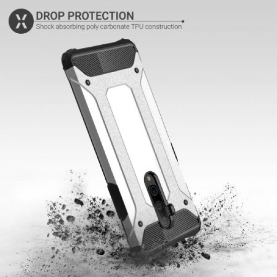 Olixar Delta Armour Oneplus 7T Pro 5G McLaren Protective Case - Silver