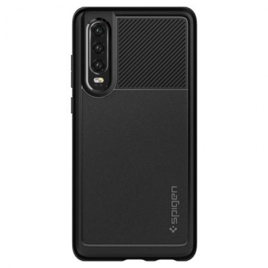 Spigen Rugged Armor Huawei P30 Tough Case - Black
