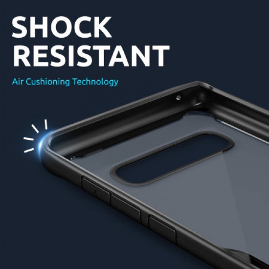 Olixar NovaShield iPhone SE 2020 Bumper Case - Black / Clear