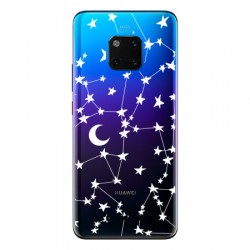 LoveCases Huawei Mate 20 Pro Clear Starry Phone Case