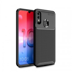 Olixar Carbon Fibre Huawei Honor 10 Lite Case - Black