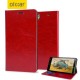 Olixar Leather-Style Sony Xperia C4 Wallet Stand Case - Red