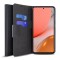 Olixar Leather-Style Samsung Galaxy A72 Wallet Stand Case - Black