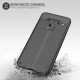 Olixar Attache LG V50 ThinQ Leather-Style Case - Black