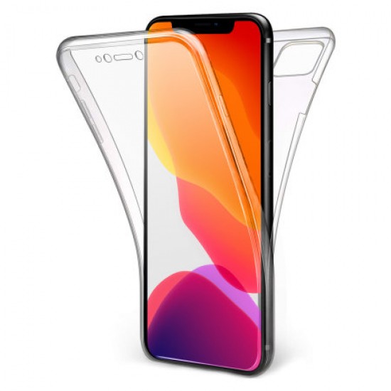 Olixar FlexiCover Full Body iPhone 11 Pro Max Gel Case - Clear