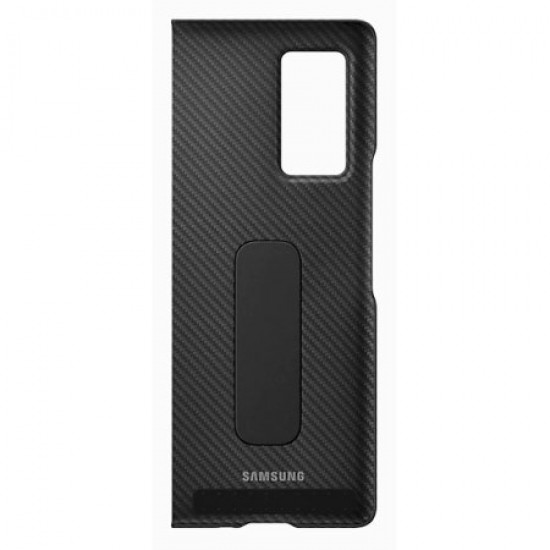 Official Samsung Galaxy Z Fold 2 5G Aramid Standing Cover Case - Black