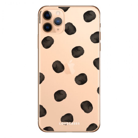 LoveCases iPhone 11 Pro Polka Phone Case - Clear Multi LoveCases iPhone 11 Pro Polka Phone Case - Clear Multi