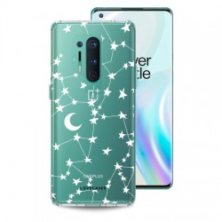 LoveCases OnePlus 8 Pro Starry Deisgn Case - White