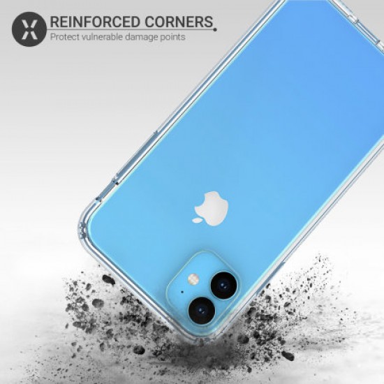 Olixar ExoShield Tough Snap-on iPhone 11 Case - Crystal Clear