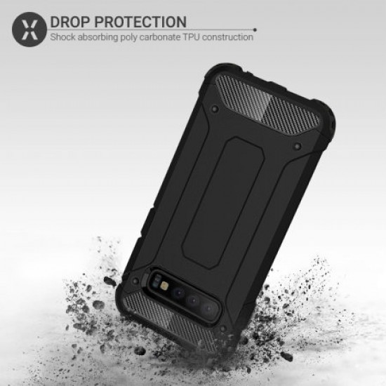 Olixar Delta Armour Protective Samsung Galaxy S10 Plus Case - Black