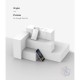 Ringke Fusion Google Pixel 3a Case - Clear
