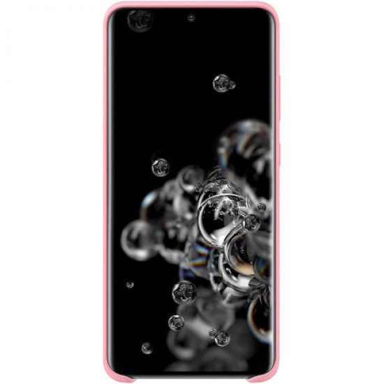 Official Samsung Galaxy S20 Ultra Silicone Cover Case - Pink