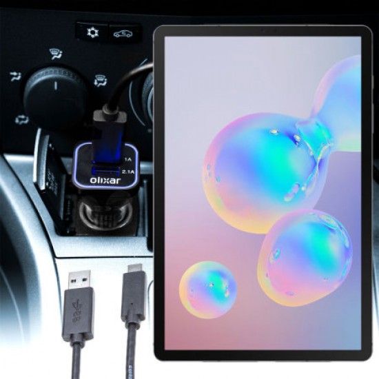 Olixar High Power Samsung Galaxy Tab S6 Car Charger