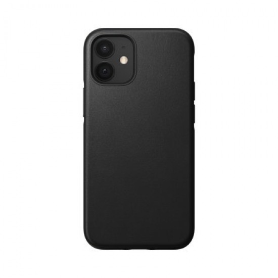 Nomad iPhone 12 mini Rugged Protective Leather Case - Black