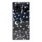 LoveCases Samsung Galaxy A42 5G Gel Case - White Stars And Moons