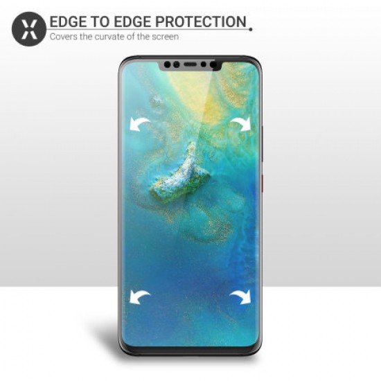 Olixar Huawei Mate 20 Pro Film Screen Protector 2-in-1 Pack
