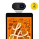 Olixar Anti-Hack Webcam Cover for iPad - 3 Pack