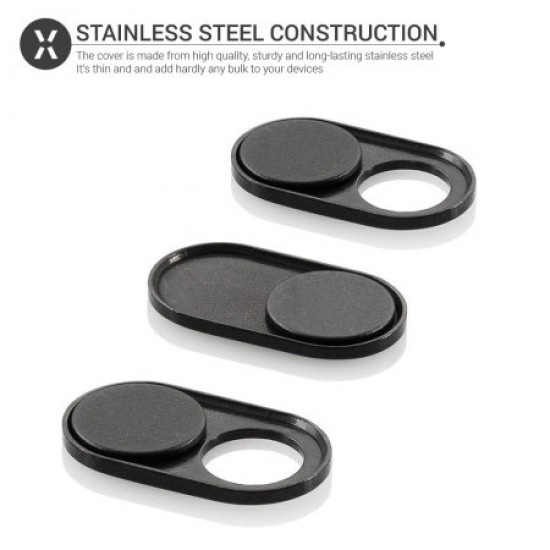 Olixar Anti-Hack Webcam Cover for iPad - 3 Pack