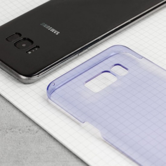 Official Samsung Galaxy S8 Plus Clear Cover Case - Violet