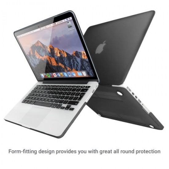 Olixar ToughGuard MacBook Pro Retina 13" Case (2012 To 2015) - Black