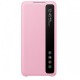 Official Samsung Galaxy S20 Clear View Cover Case - Pink