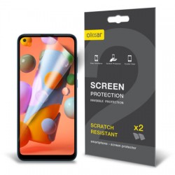 Olixar Samsung Galaxy A11 Film Screen Protector 2-in-1 Pack