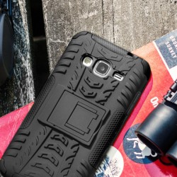 Olixar ArmourDillo Samsung Galaxy J3 2016 Protective Case - Black