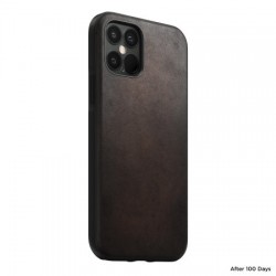 Nomad iPhone 12 Pro Rugged Protective Leather Case - Rustic Brown