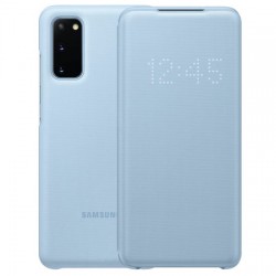 Official Samsung Galaxy S20 LED View Cover Case - Sky Blue
