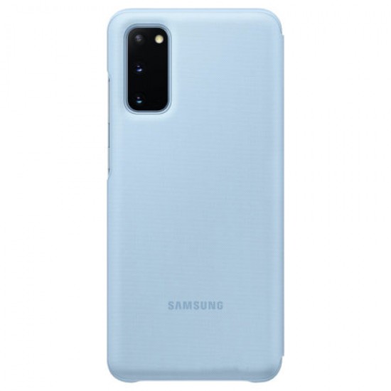 Official Samsung Galaxy S20 LED View Cover Case - Sky Blue