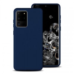 Olixar Samsung Galaxy S20 Ultra Soft Silicone Case - Midnight Blue
