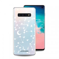 LoveCases Samsung S10 Starry Design Clear Phone Case