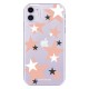 LoveCases iPhone 11 Clear Pink Star Clear Phone Case LoveCases iPhone 11 Clear Pink Star Clear Phone Case